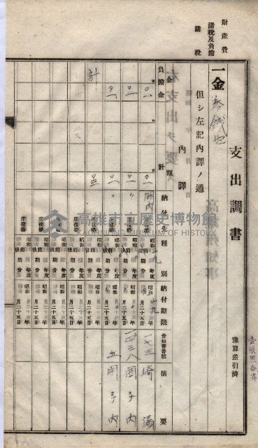 諸稅關係書綴藏品圖，第152張