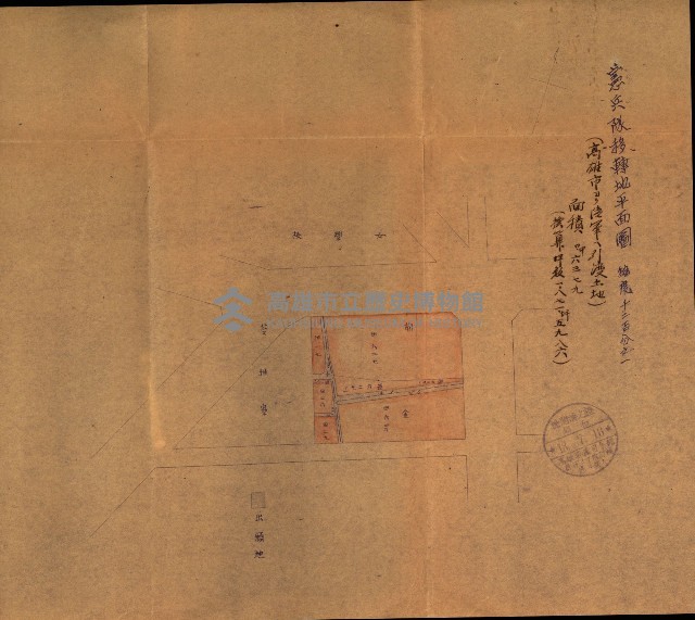 陸軍用地關係綴（評價關係）藏品圖，第166張