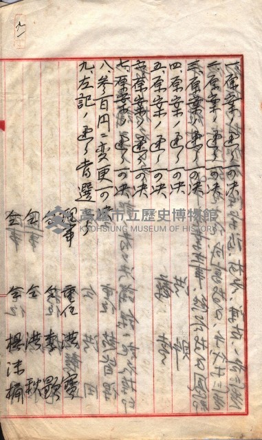 產業組合登記囑託書類綴入帳 
（申產第拾四號）藏品圖，第152張