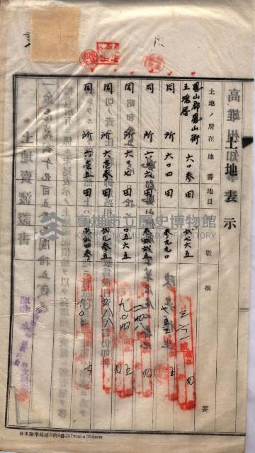 林德宮、五塊厝登記濟證綴
（林德官、五塊厝關係－九之三）藏品圖，第52張