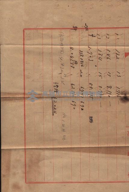 州財產－西子灣關係書類
（其之他－十三之四）藏品圖，第52張