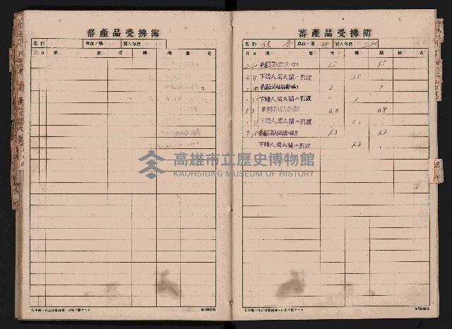 蕃產品受拂簿藏品圖，第57張