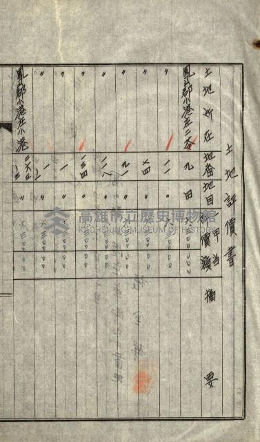 陸軍用地關係綴（評價關係）藏品圖，第54張