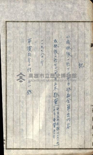 貸渡（旗山、恆春郡－被許可人赤司初太郎）藏品圖，第53張