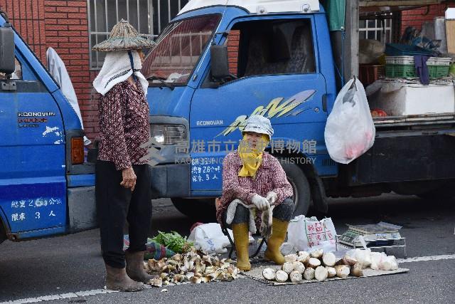 鳳鼻頭－鳳鳴宮旁的菜販藏品圖，第1張