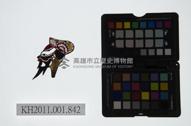 皮影戲偶頭-淨藏品圖，第1張