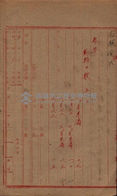 雜件綴（海軍關係）藏品圖，第42張