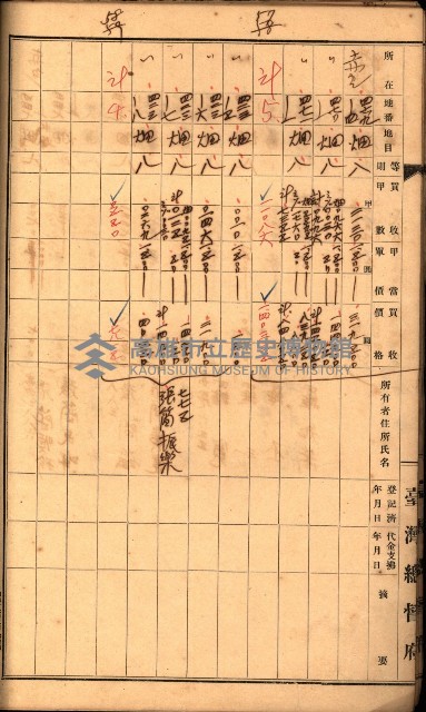 雜書綴（高雄地方土地改良）藏品圖，第42張