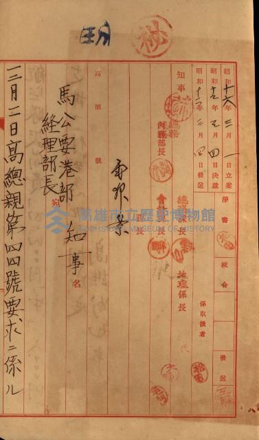 海軍豫算關係藏品圖，第584張