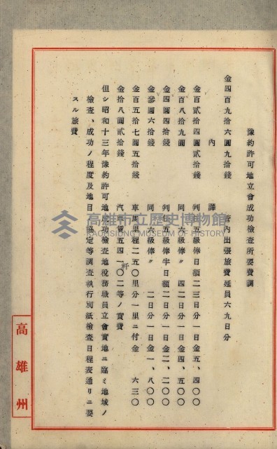 官有地整理費豫算關係書類
（地理系）藏品圖，第185張