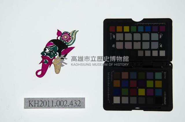 皮影戲偶頭-雜藏品圖，第1張