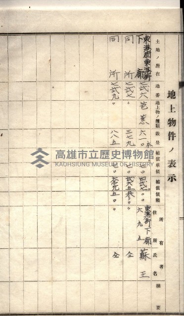雜書類綴（州有財產係）藏品圖，第132張
