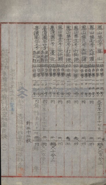 祕密地圖ニ關スル書類（高雄州）藏品圖，第133張