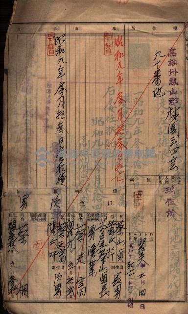 漁業組合登記申請書類綴入帳藏品圖，第32張