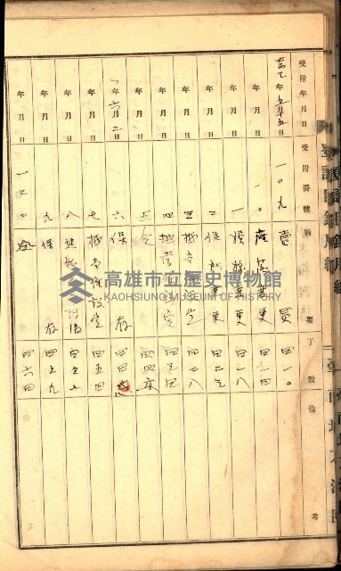 建物登記申請書、囑託書、通知書
附屬書類綴込帳（建申第壱號）藏品圖，第32張