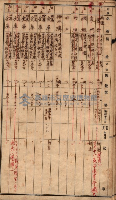 建物臺帳（高雄市－州有官舍）藏品圖，第32張
