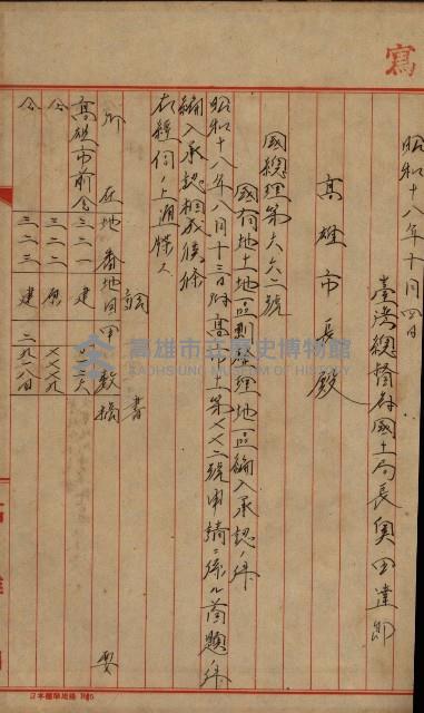 土地區劃整理關係綴藏品圖，第32張