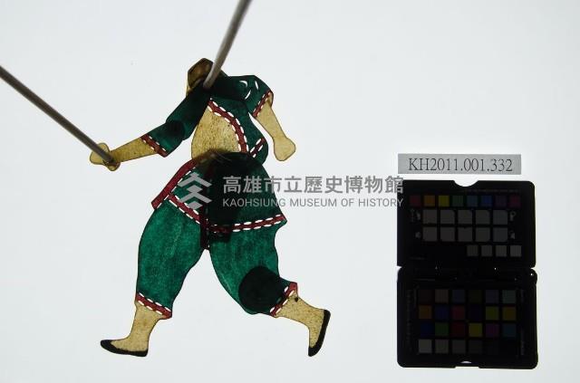 皮影戲簽桿立身偶-豬精怪（偶身）藏品圖，第1張