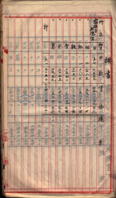  參考綴（土地區劃整理事業調）藏品圖，第332張