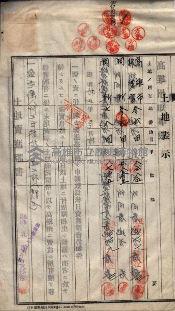 林德宮、五塊厝登記濟證綴
（林德官、五塊厝關係－九之三）藏品圖，第172張