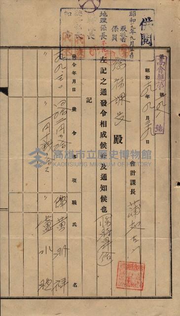 雜件綴（海軍關係）藏品圖，第72張
