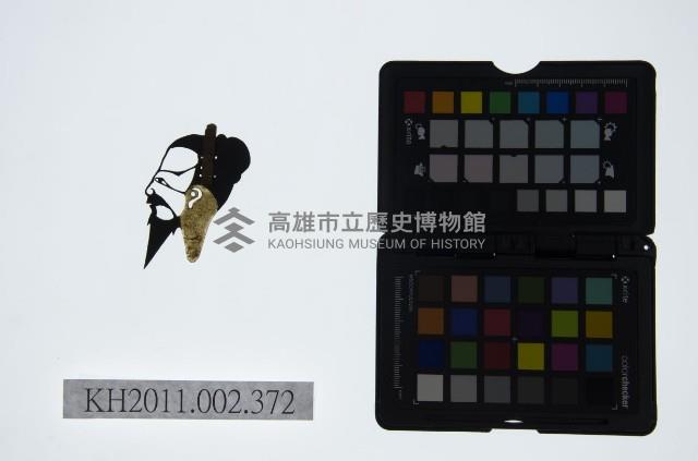 皮影戲偶頭-末藏品圖，第1張