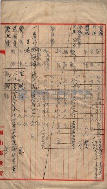 土地買收
（馬臨營第七三號）藏品圖，第271張