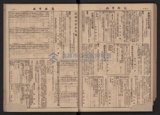 《高雄市政》合訂本第二冊（26期-50期）藏品圖，第69張