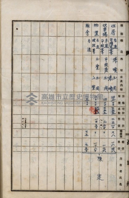 內惟海軍用地及建物移轉二關スル件藏品圖，第70張