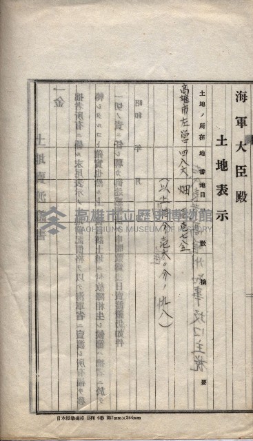 海軍關係賣拂綴藏品圖，第230張