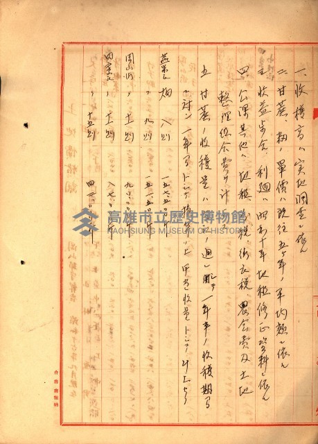 阿公店溪治水工事所地買收綴藏品圖，第232張