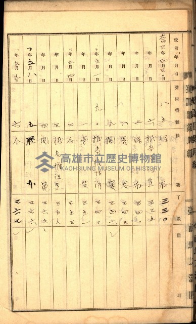 建物登記申請書、囑託書、通知書
附屬書類綴込帳（建申第壱號）藏品圖，第30張