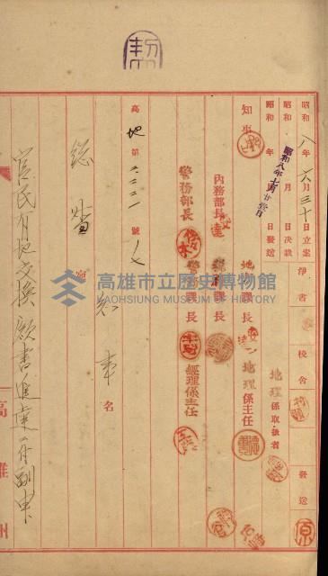 官民有地交換綴藏品圖，第31張