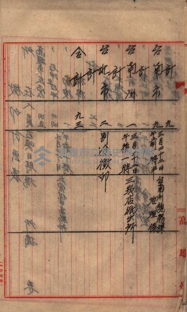 高臨營第五號A1號用地買收
（左營、右冲）藏品圖，第30張