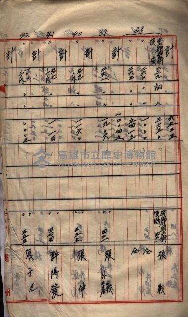 馬臨營第七二號用地買收
（1）、（22）、（31）藏品圖，第210張