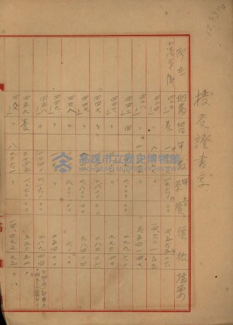 戰爭保險關係綴藏品圖，第110張