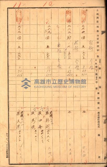 草衙（買收關係－卅八之四）藏品圖，第10張