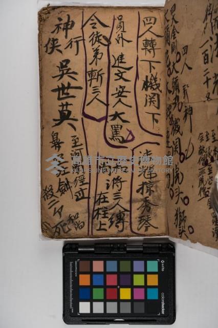 皮影戲劇本-《玉蓮寺全本》藏品圖，第9張