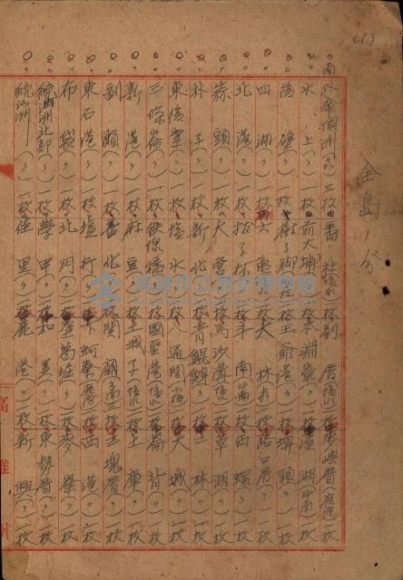 祕圖關係文書（地圖）藏品圖，第10張