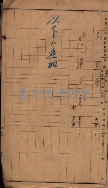 土地使用（後協）－臨營第八一八ノ內一五號備地藏品圖，第10張