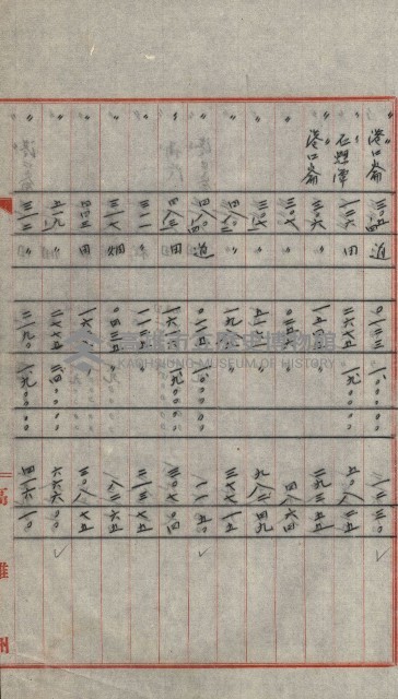 交換地授受書類（海軍用地ト州有地ノ交換）藏品圖，第311張