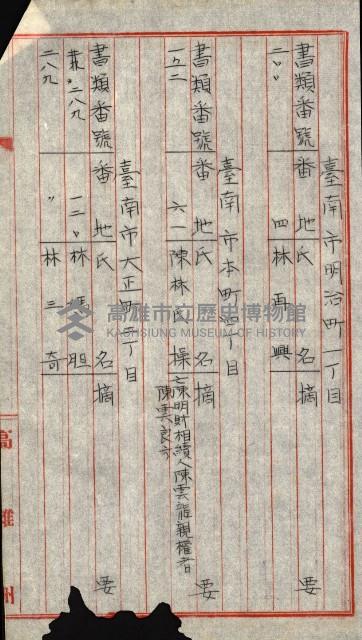 海軍用地水道敷地買收綴藏品圖，第313張