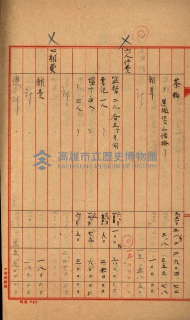 高雄州土地利用協會書類綴
（海軍用地使用許可關係）藏品圖，第313張