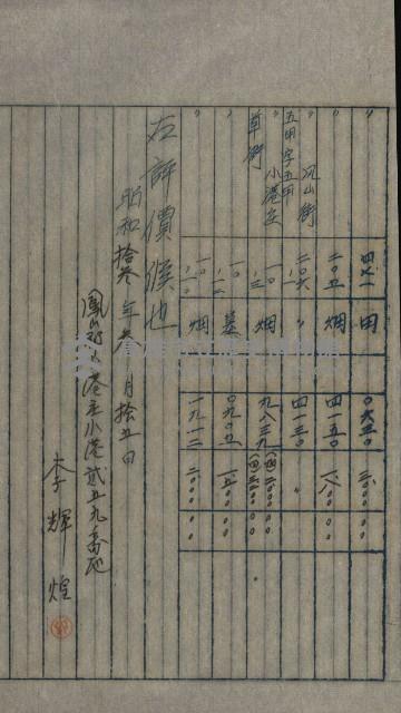交換地授受書類（海軍用地ト州有地ノ交換）藏品圖，第221張