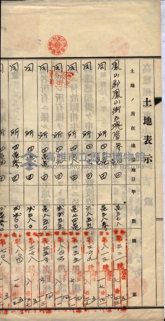 林德宮、五塊厝登記濟證綴
（林德官、五塊厝關係－九之三）藏品圖，第120張