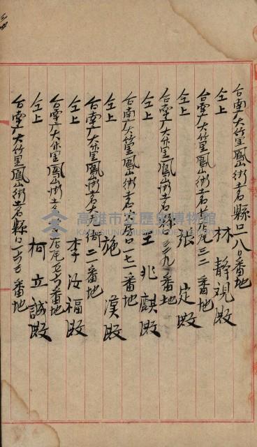 法人登記、申請書、通知書、屆書
附屬書類綴込帳
（申法第六號）藏品圖，第120張