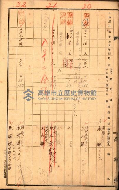 草衙（買收關係－卅八之四）藏品圖，第20張