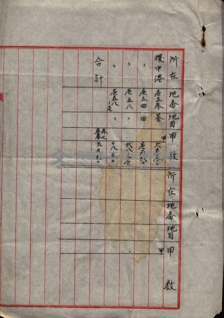 雜書類綴（州有財產係）藏品圖，第20張