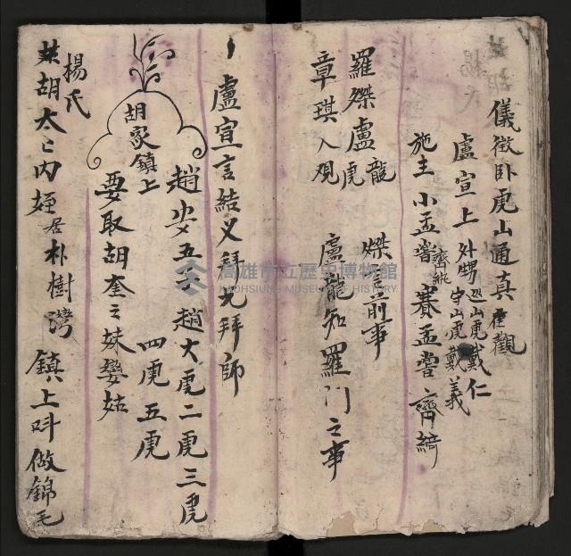 皮影戲劇本《粉粧樓 第二冊》藏品圖，第20張