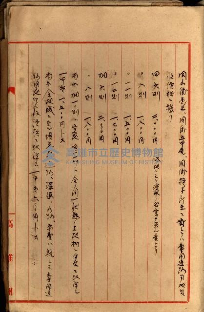 十六號、十七號、十八號用地買收藏品圖，第320張